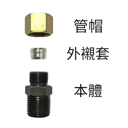 鐵接頭 PT x 鋼管接頭